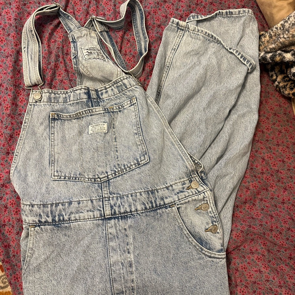 Levi's Light Blue Denim Jumpsuit